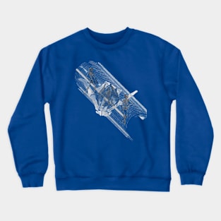 Skeleton Art Crewneck Sweatshirt